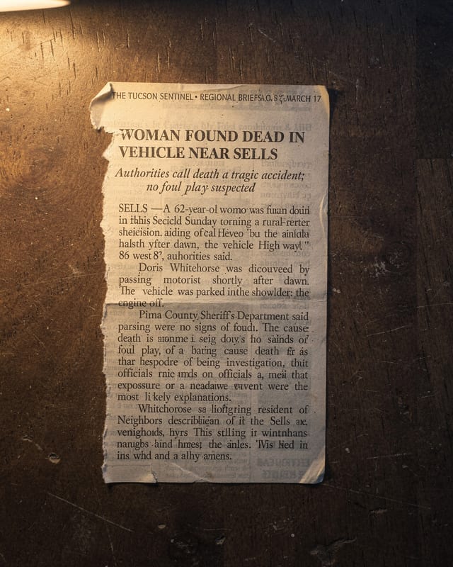 Small newspaper briefs clipping